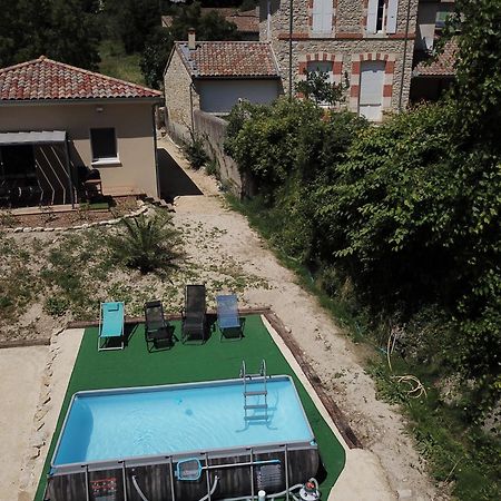 Villa Gite Le Chaudron 1 A 7Pers Avec Piscine Montclar-sur-Gervanne Exterior foto