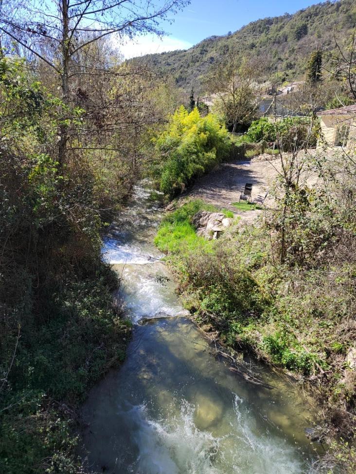 Villa Gite Le Chaudron 1 A 7Pers Avec Piscine Montclar-sur-Gervanne Exterior foto